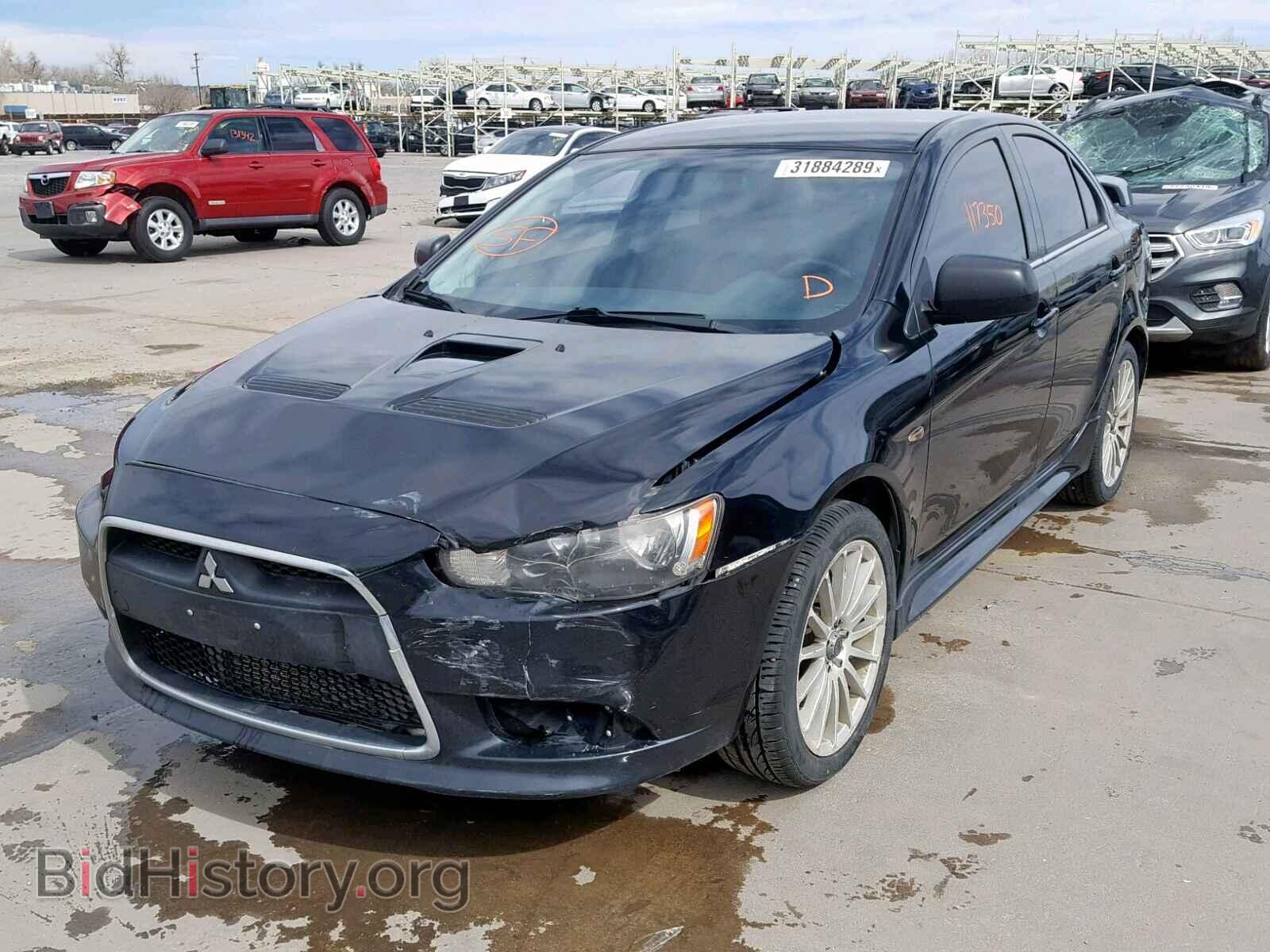 2011 MITSUBISHI LANCER - VIN: JA32V6FVXBU005815 - Фото 2