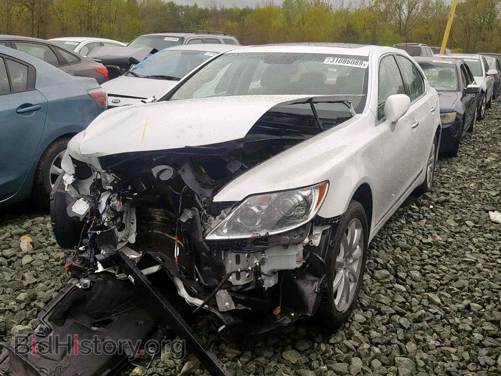 2007 LEXUS LS460 - VIN: JTHBL46F175011605 - Фото 2
