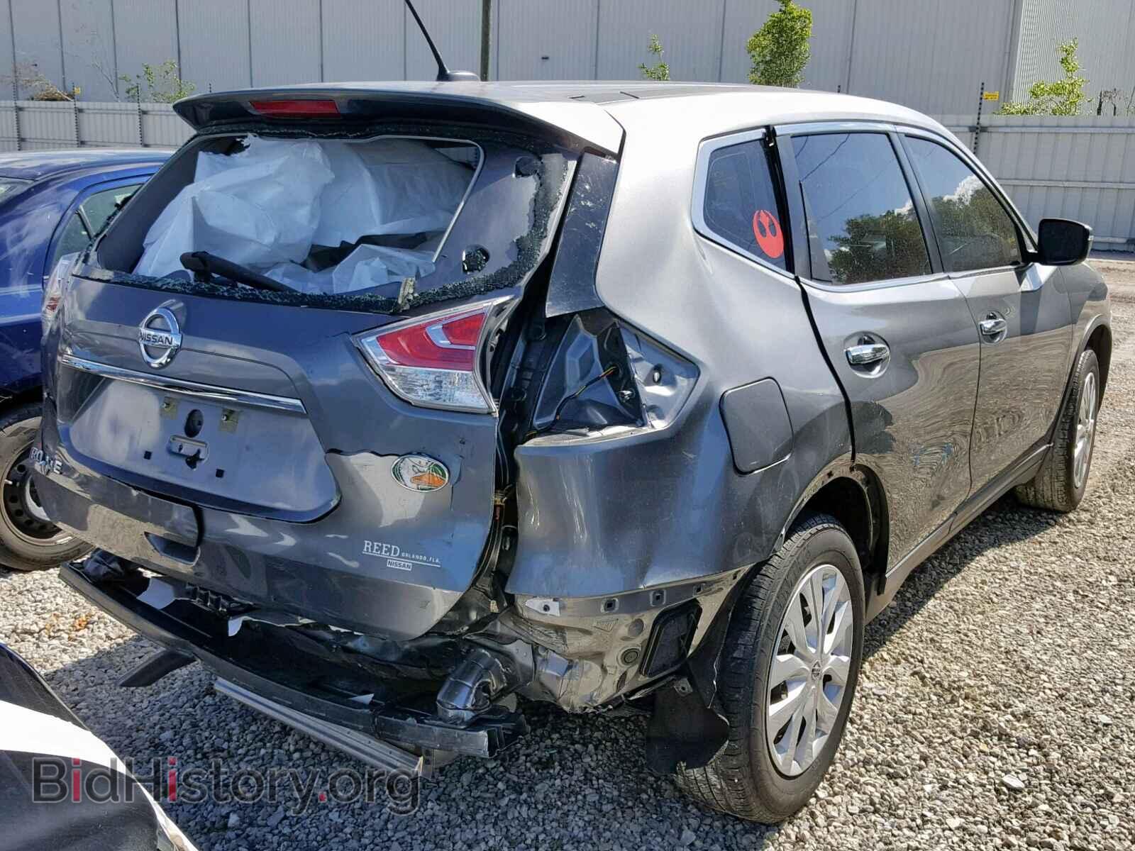 2015 NISSAN ROGUE S - VIN: KNMAT2MT9FP551510 - Фото 4