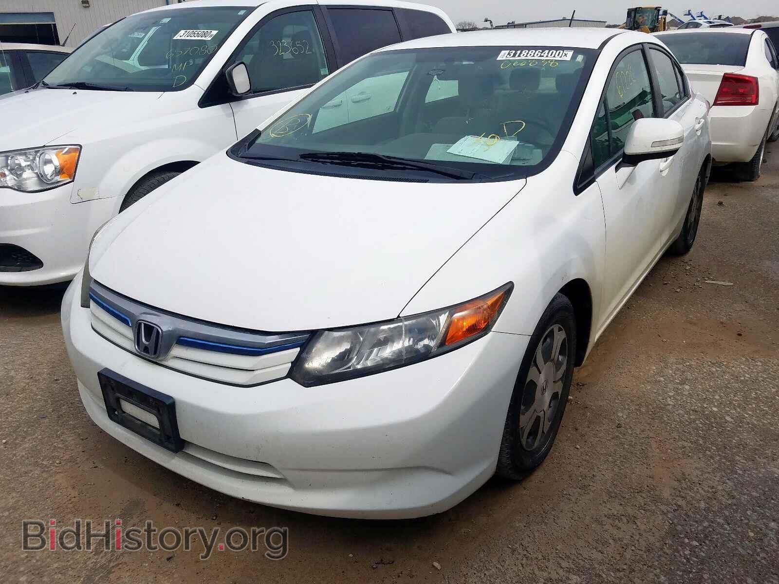 2012 HONDA CIVIC - VIN: JHMFB4F26CS000838 - Фото 2
