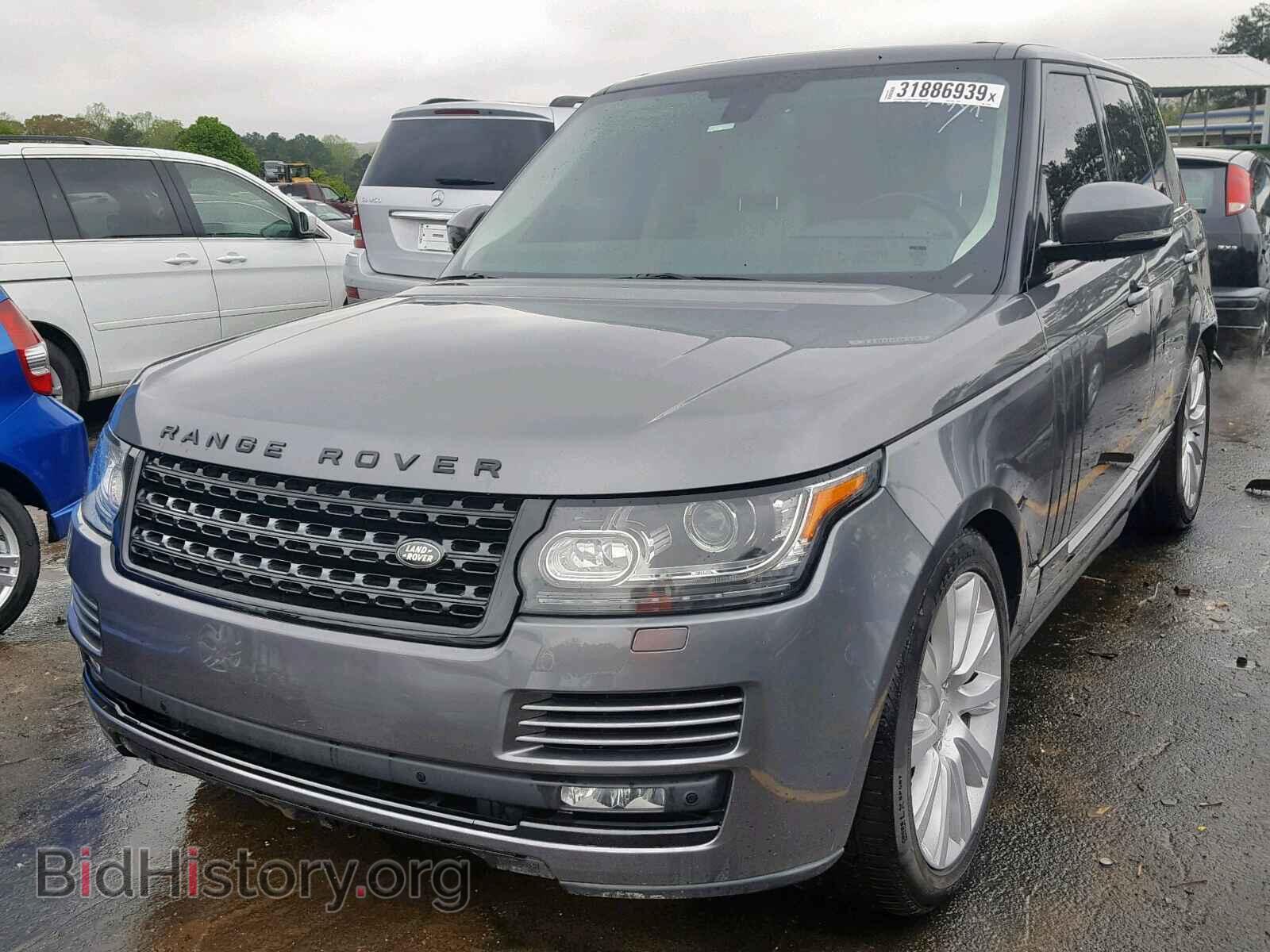 2015 LAND ROVER RANGE ROVE - VIN: SALGS2TF4FA221682 - Photo 2