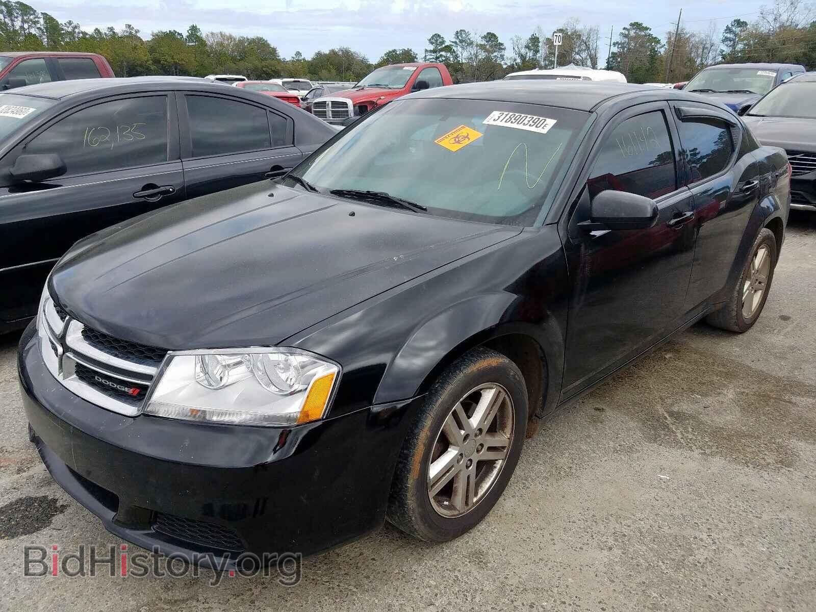 2012 DODGE AVENGER - VIN: 1C3CDZCB0CN260221 - Фото 2