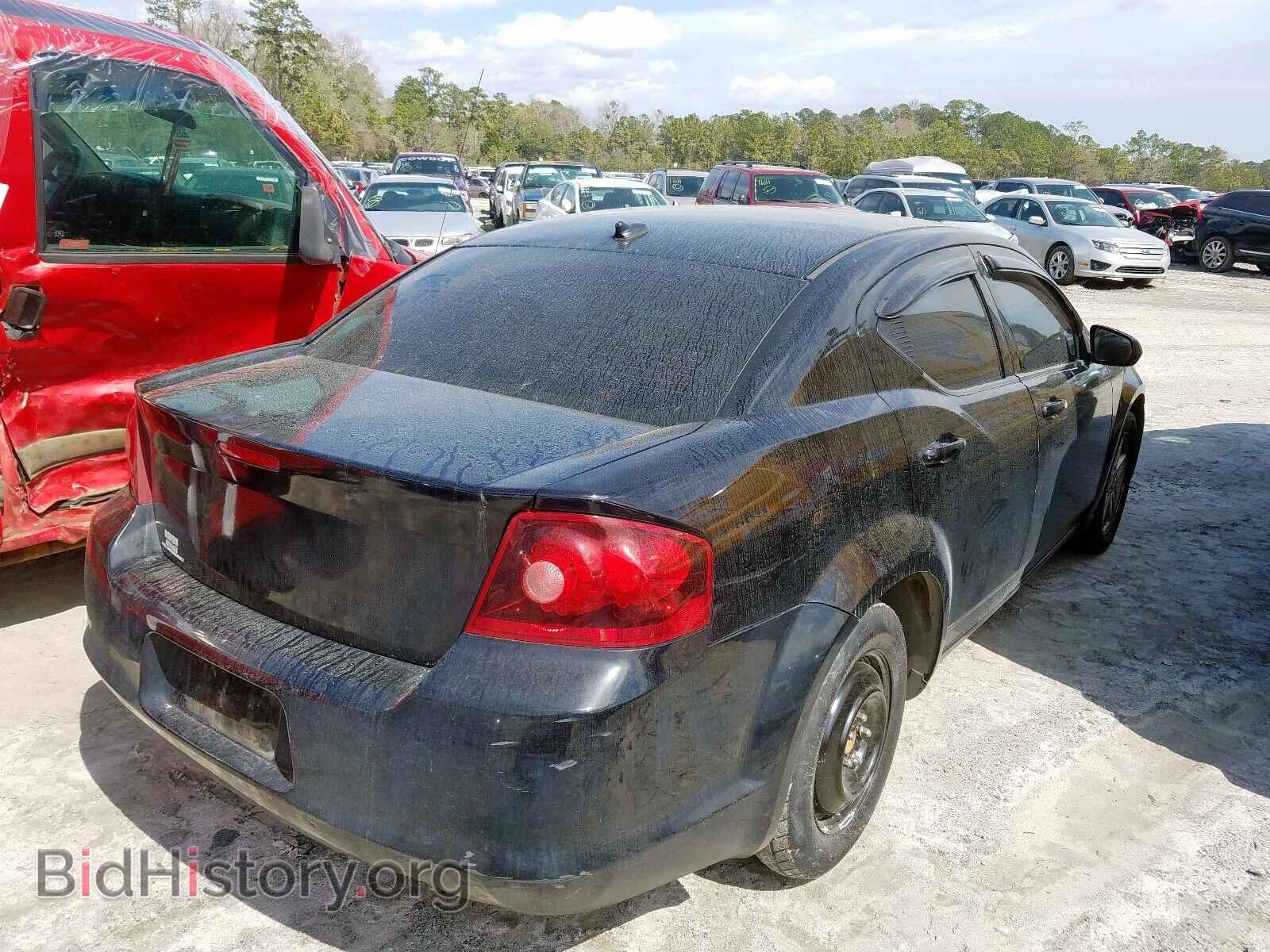 2012 DODGE AVENGER - VIN: 1C3CDZCB0CN260221 - Фото 4