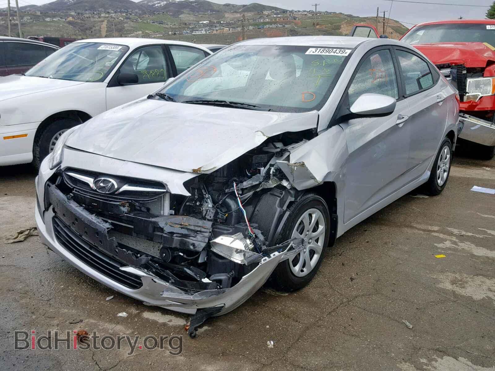 2013 HYUNDAI ACCENT - VIN: KMHCT4AEXDU577165 - Фото 2