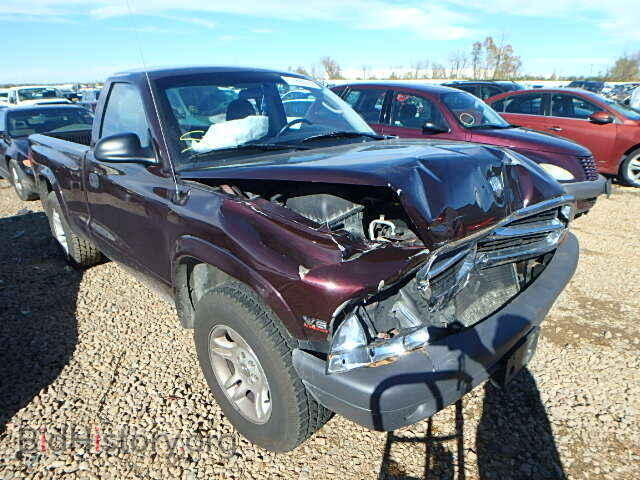 Photo 1D7FL16K94S619728 - DODGE DAKOTA 2004