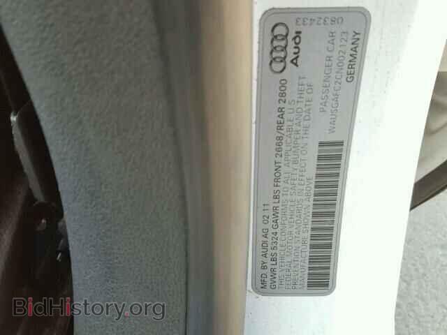 2012 AUDI A7 - VIN: WAUSGAFC2CN002123 - Photo 10