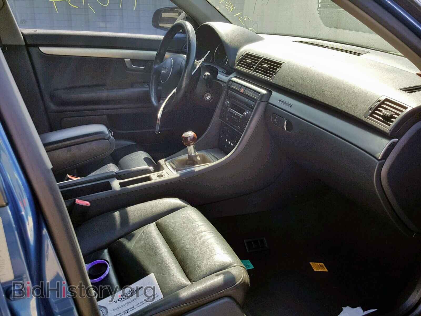 2005 AUDI A4 - VIN: WAULC68E95A073504 - Фото 5
