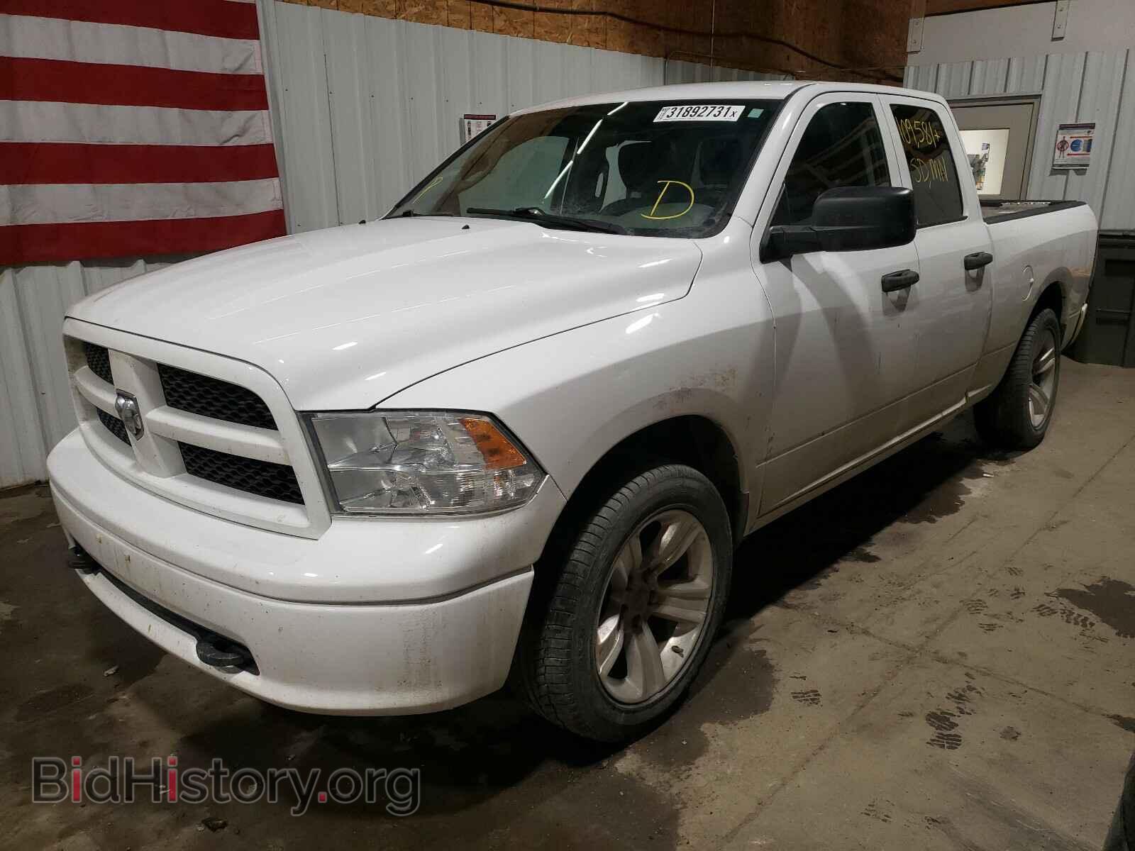 2012 DODGE RAM 1500 - VIN: 1C6RD7FP2CS317805 - Фото 2