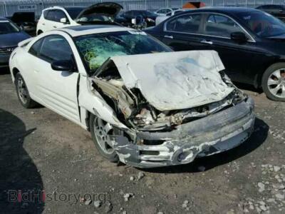 2003 Mitsubishi ECLIPSE Eclipse GS, white — VIN 4A3AC44G43E606030, Copart