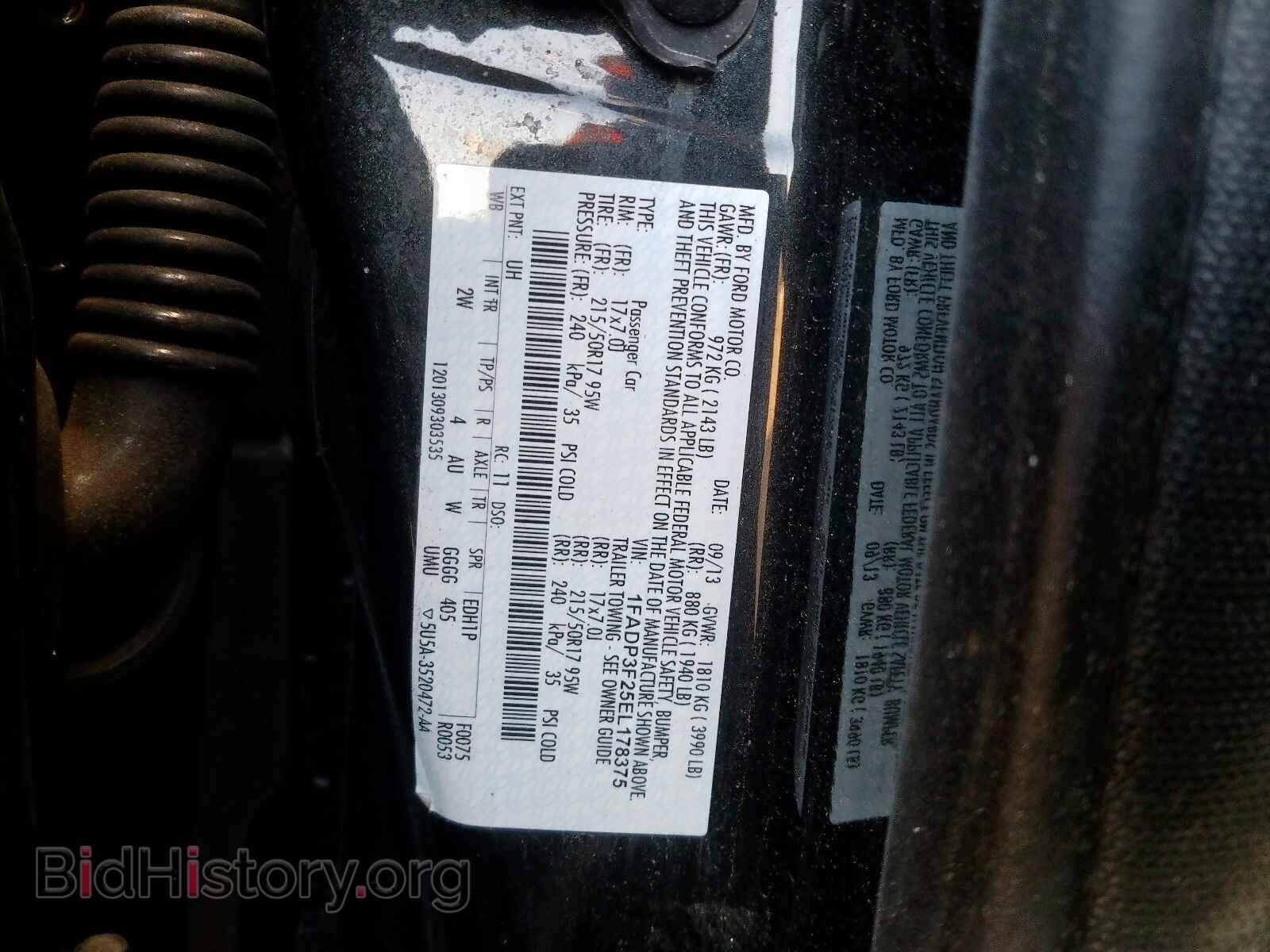 2014 FORD FOCUS - VIN: 1FADP3F25EL178375 - Photo 10