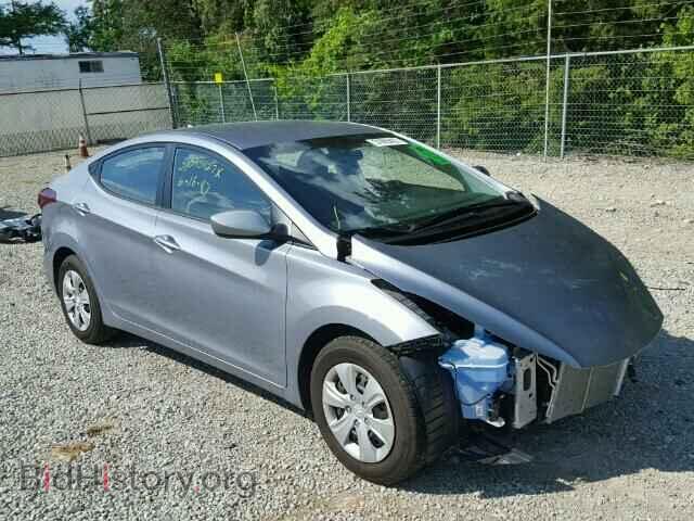 Photo 5NPDH4AE6GH769482 - HYUNDAI ELANTRA 2016