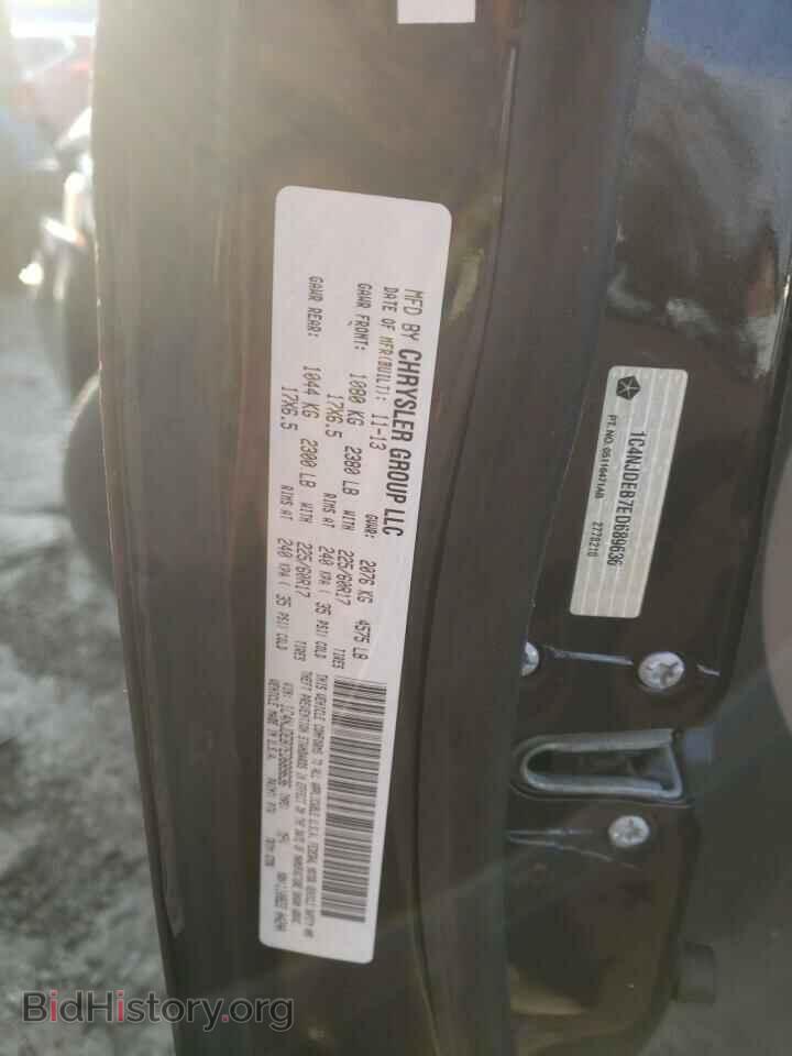 2014 JEEP COMPASS - VIN: 1C4NJDEB7ED689636 - Фото 10