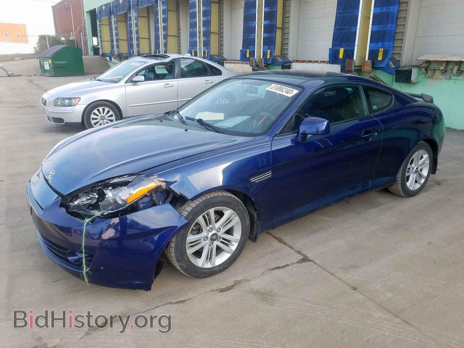 2007 HYUNDAI TIBURON - VIN: KMHHM66D27U250259 - Фото 2