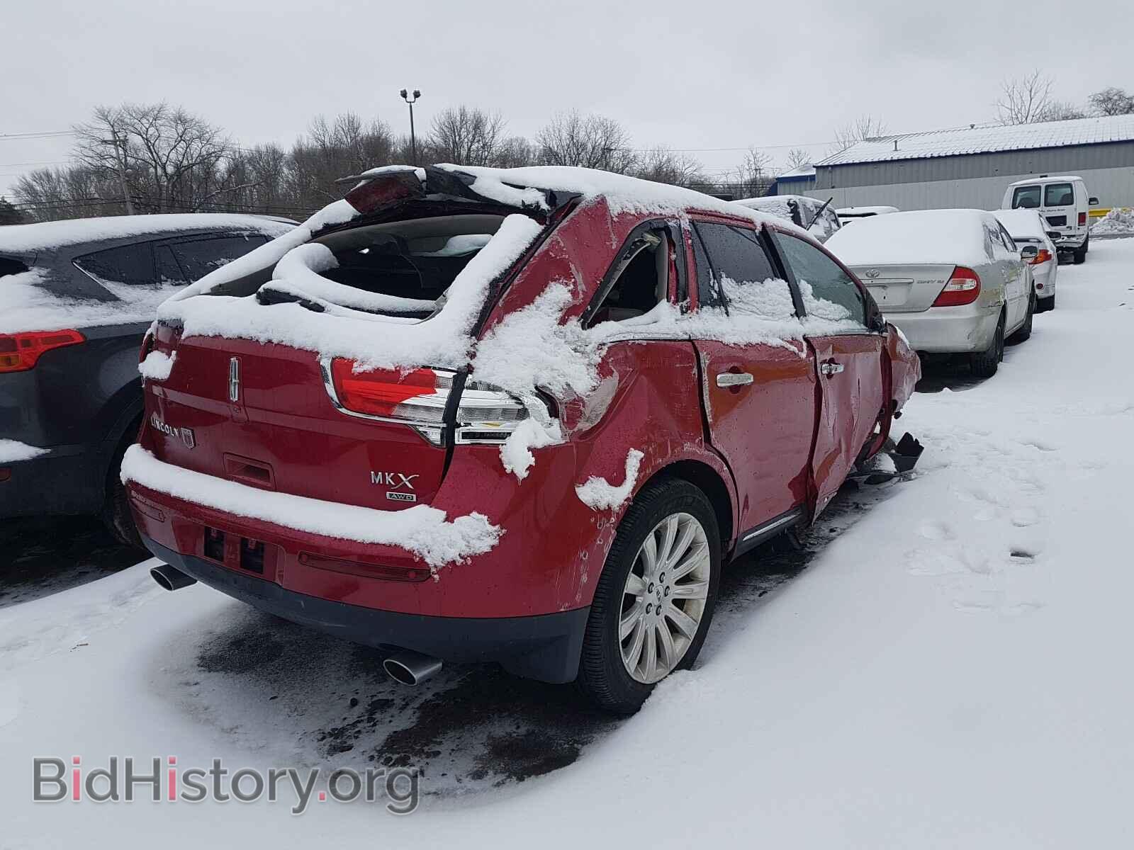 2012 LINCOLN MKX - VIN: 2LMDJ8JK8CBL06606 - Фото 4