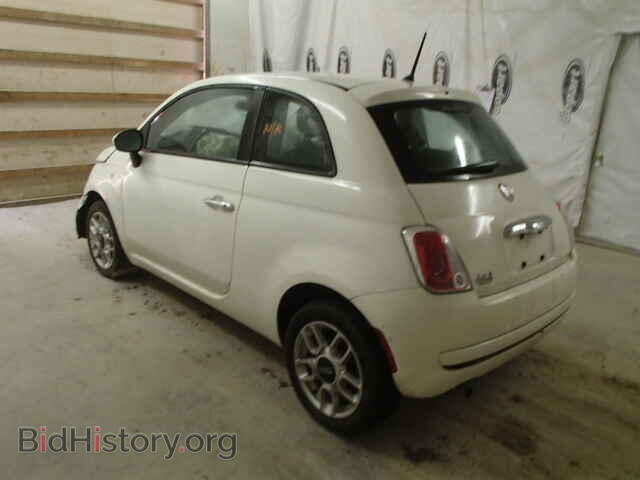 2012 FIAT 500 - VIN: 3C3CFFAR2CT125010 - Фото 3