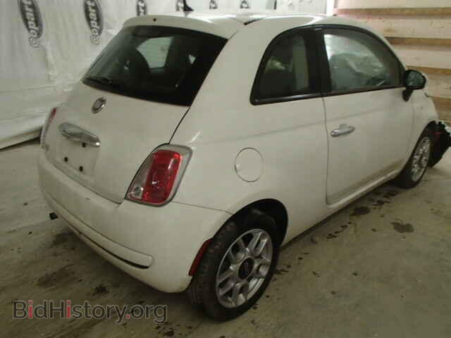 2012 FIAT 500 - VIN: 3C3CFFAR2CT125010 - Фото 4