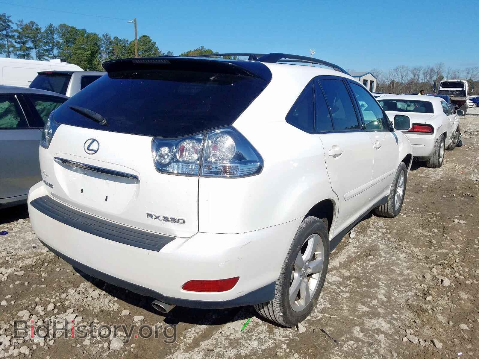 2005 LEXUS RX330 - VIN: 2T2HA31UX5C053221 - Фото 4