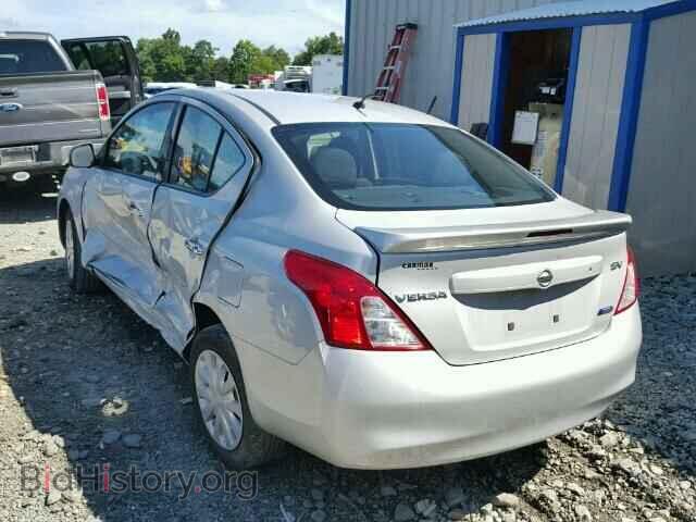 2014 NISSAN VERSA - VIN: 3N1CN7AP1EK449712 - Фото 3