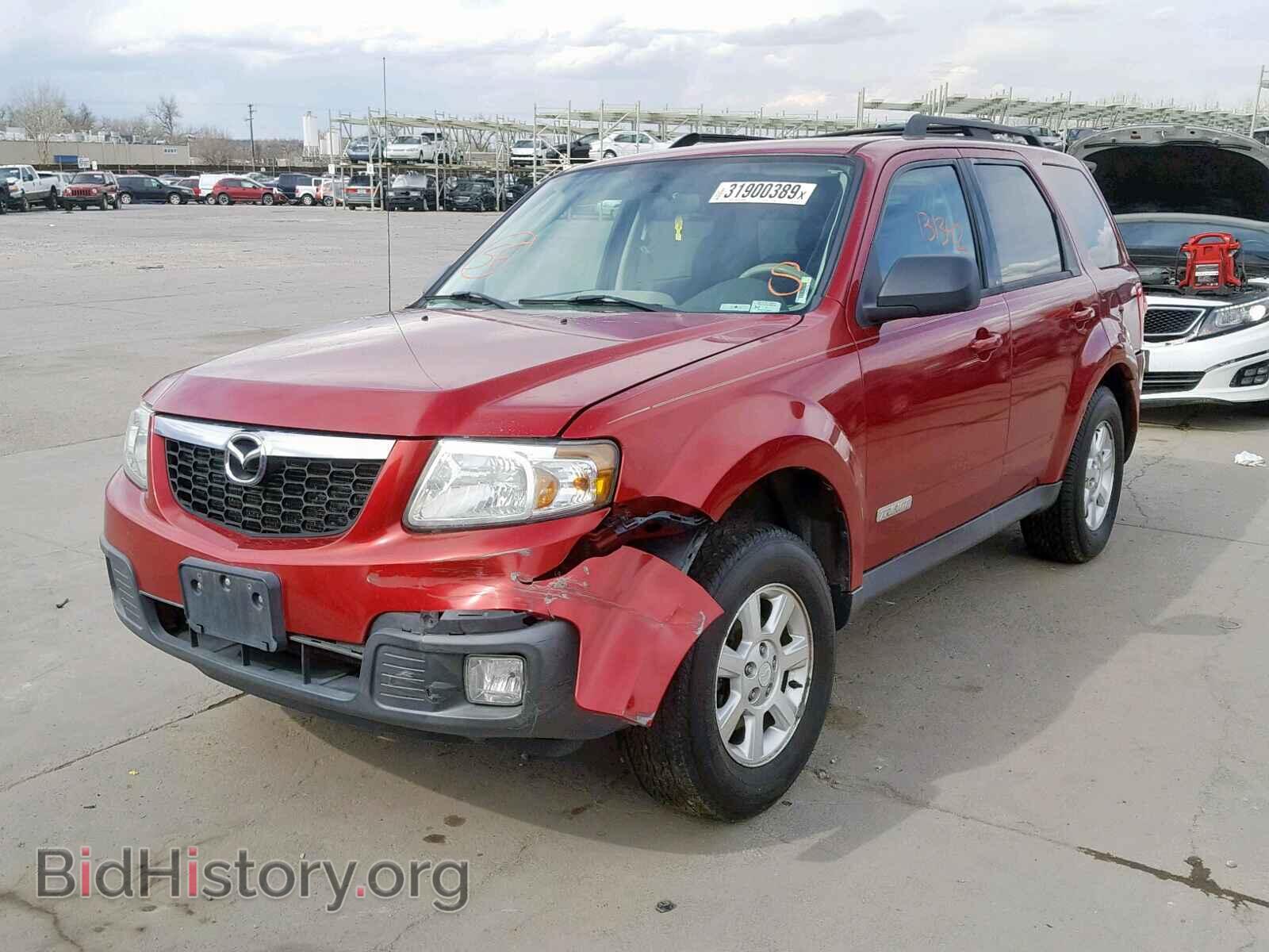 2008 MAZDA TRIBUTE S - VIN: 4F2CZ96108KM13639 - Фото 2
