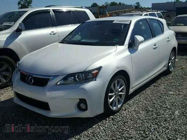 2012 LEXUS CT 200 - VIN: JTHKD5BH0C2062549 - Фото 2