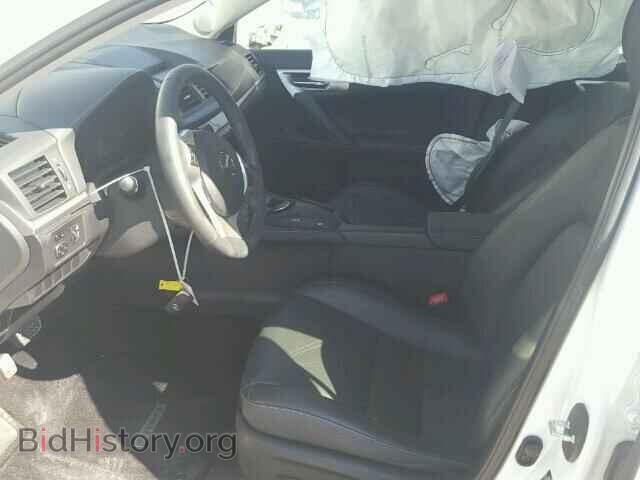 2012 LEXUS CT 200 - VIN: JTHKD5BH0C2062549 - Фото 5