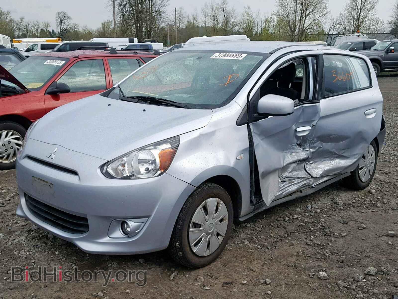 2015 MITSUBISHI MIRAGE - VIN: ML32A3HJ2FH010742 - Фото 2