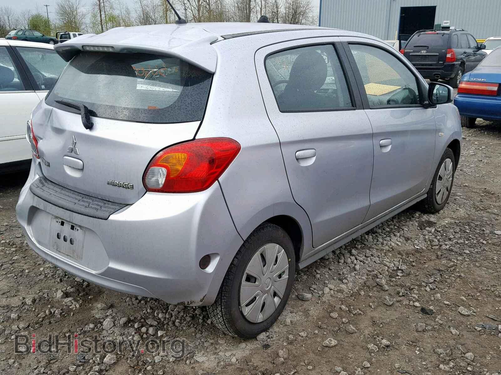 2015 MITSUBISHI MIRAGE - VIN: ML32A3HJ2FH010742 - Фото 4