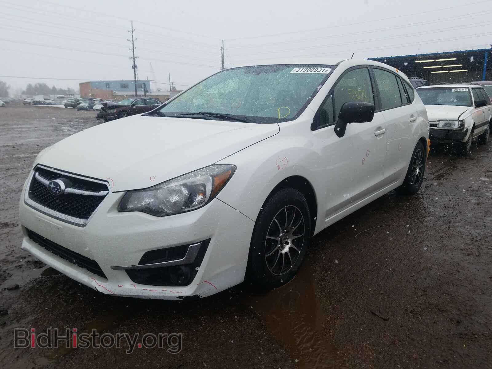 2016 SUBARU IMPREZA - VIN: JF1GPAA66G8278079 - Фото 2