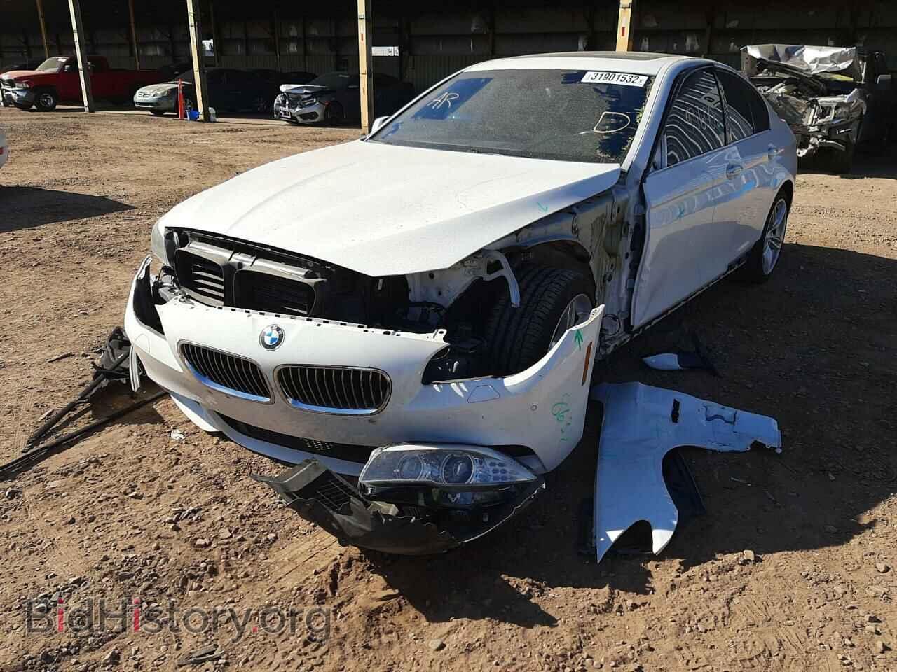 2013 BMW 5 SERIES - VIN: WBAFR7C53DC825080 - Фото 2