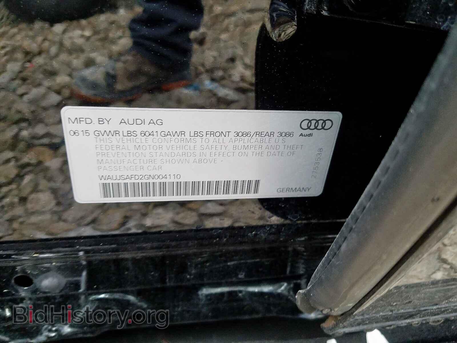2016 AUDI S8 - VIN: WAUJSAFD2GN004110 - Photo 10