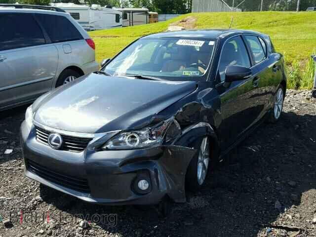 2011 LEXUS CT 200 - VIN: JTHKD5BH3B2004742 - Фото 2