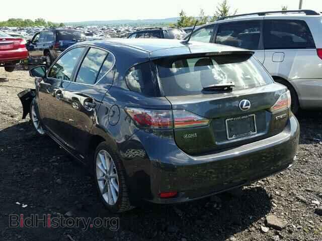 2011 LEXUS CT 200 - VIN: JTHKD5BH3B2004742 - Фото 3