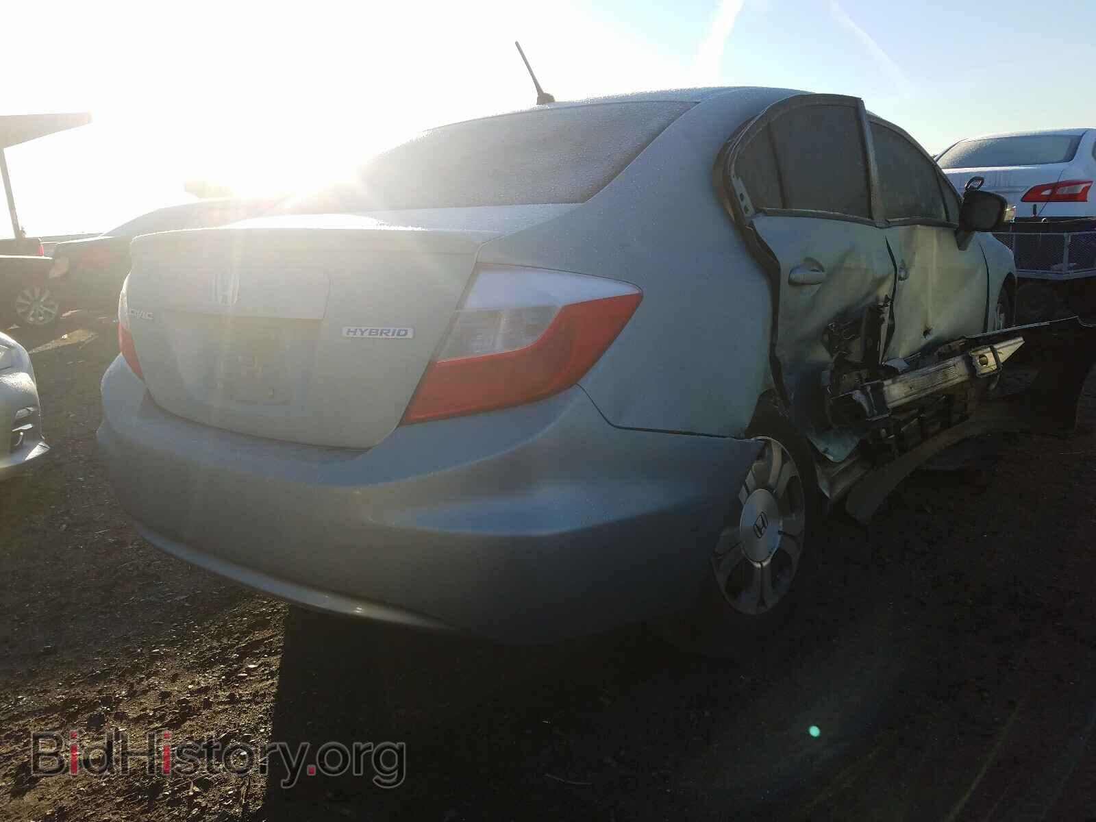 2012 HONDA CIVIC - VIN: JHMFB4F22CS009567 - Фото 4