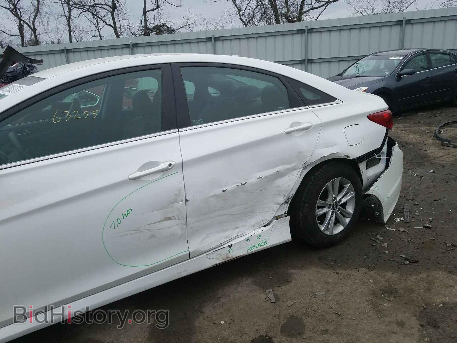 2014 HYUNDAI SONATA - VIN: 5NPEB4AC2EH910176 - Фото 9