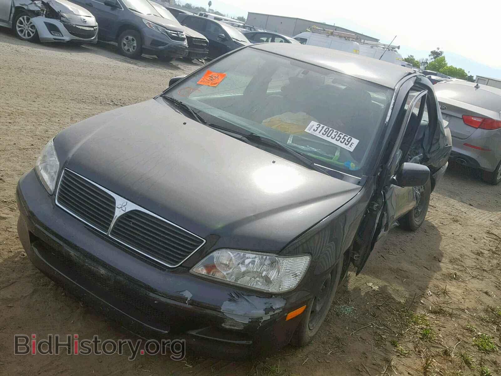 2003 MITSUBISHI LANCER - VIN: JA3AJ26E63U077967 - Фото 2