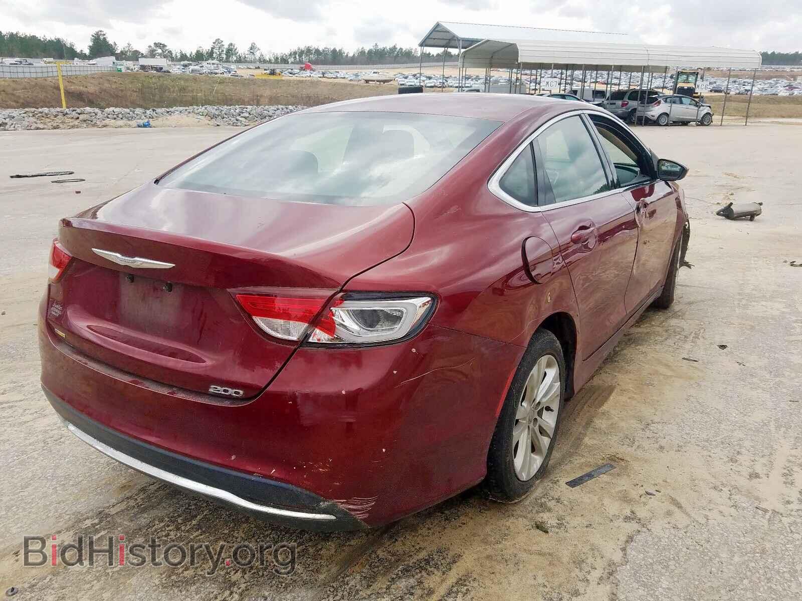 2015 CHRYSLER 200 - VIN: 1C3CCCAB5FN630618 - Фото 4