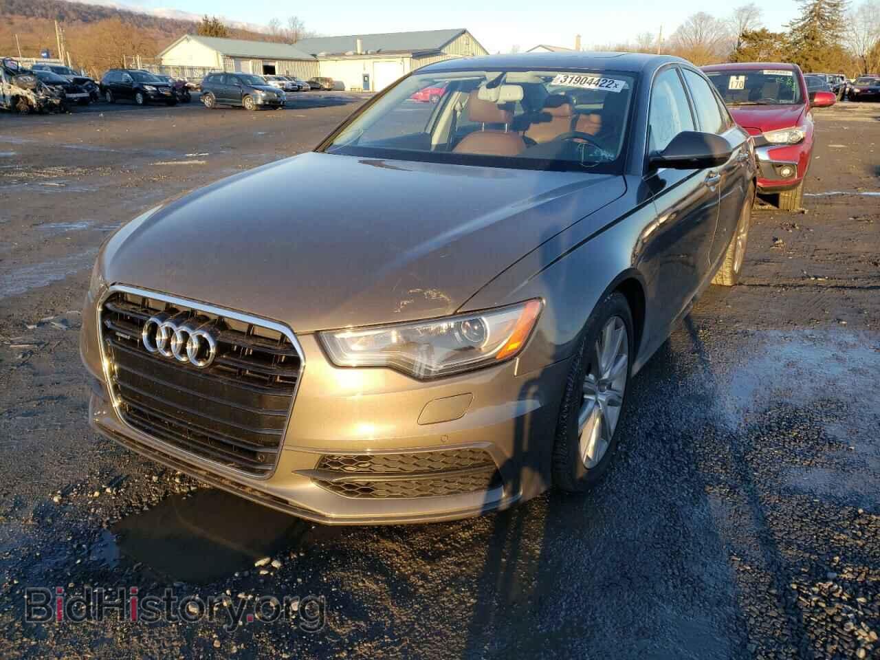 2012 AUDI A6 - VIN: WAUHGAFC8CN058433 - Фото 2