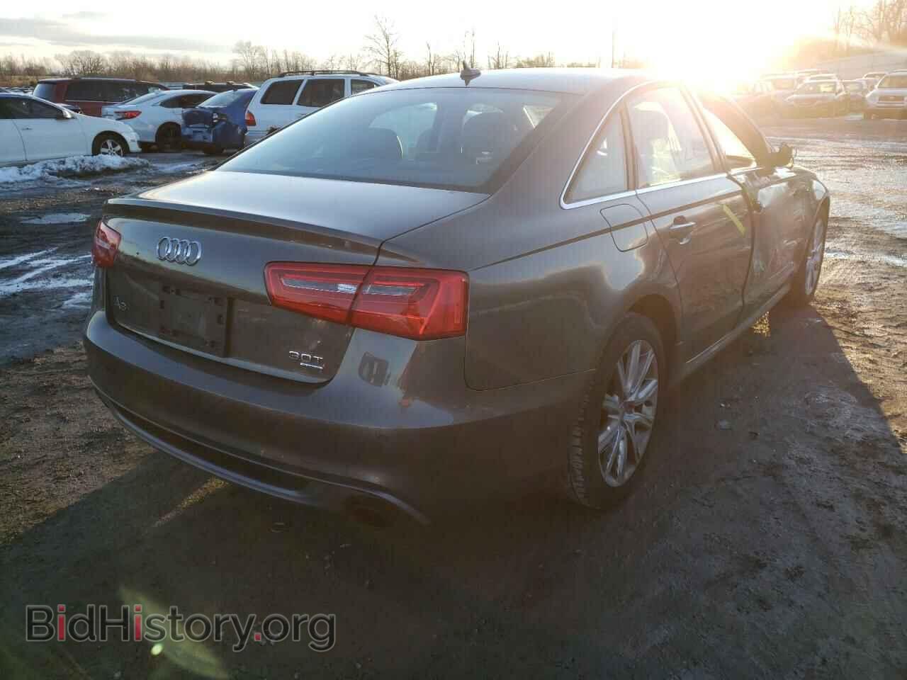 2012 AUDI A6 - VIN: WAUHGAFC8CN058433 - Фото 4
