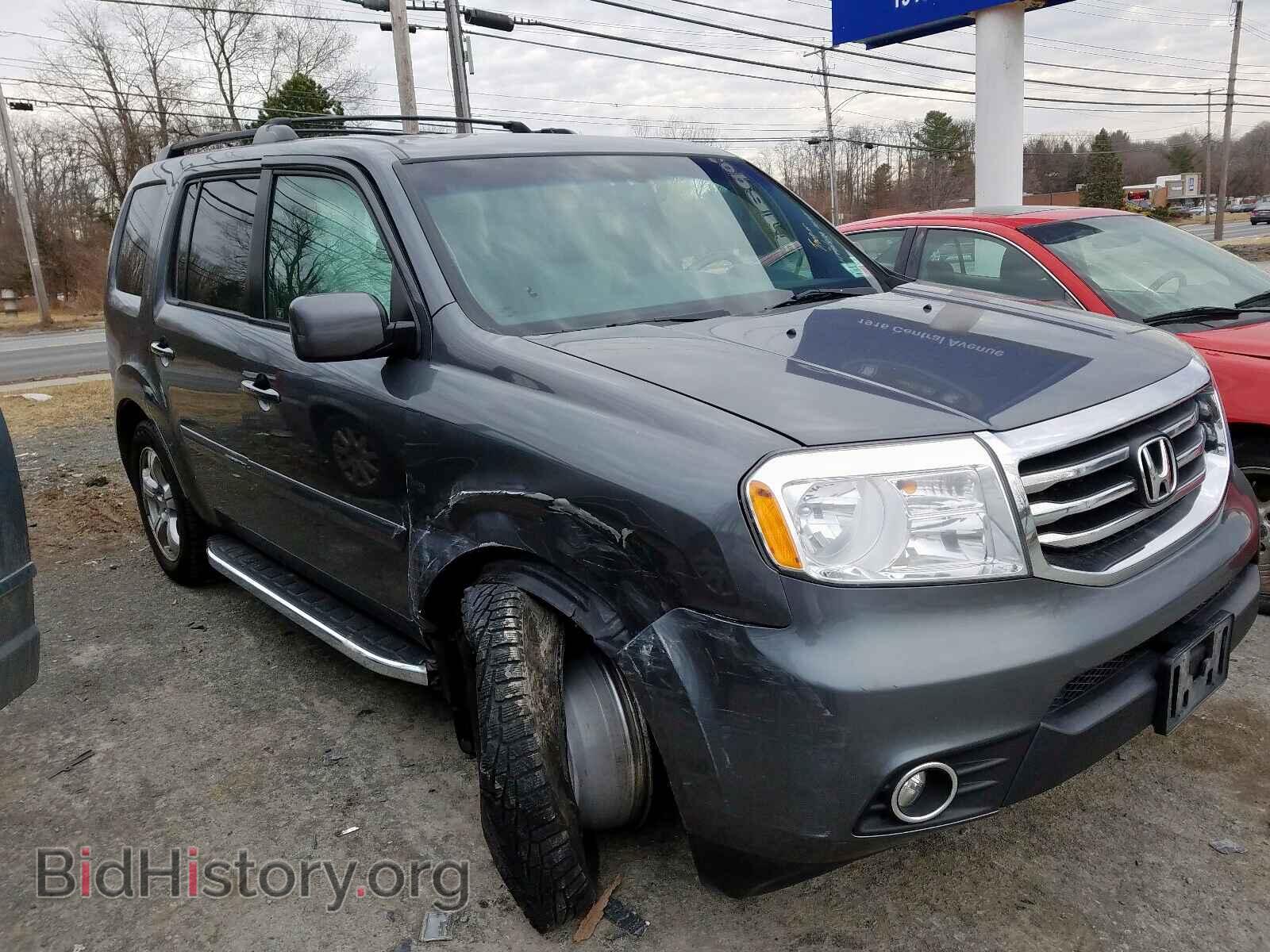 Photo 5FNYF4H75CB056418 - HONDA PILOT 2012