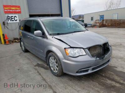 2014 Chrysler MINIVAN Town & COU, gray — VIN 2C4RC1BG7ER220960, Copart