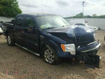 2014 Ford F150 F150 Super, blue — VIN 1FTFW1ET7EFA57513, Copart