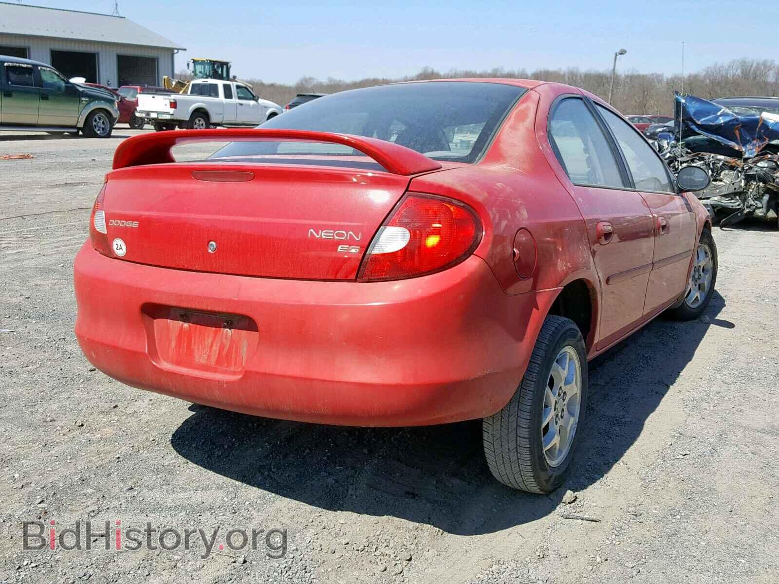 2002 DODGE NEON - VIN: 1B3ES56CX2D552052 - Фото 4