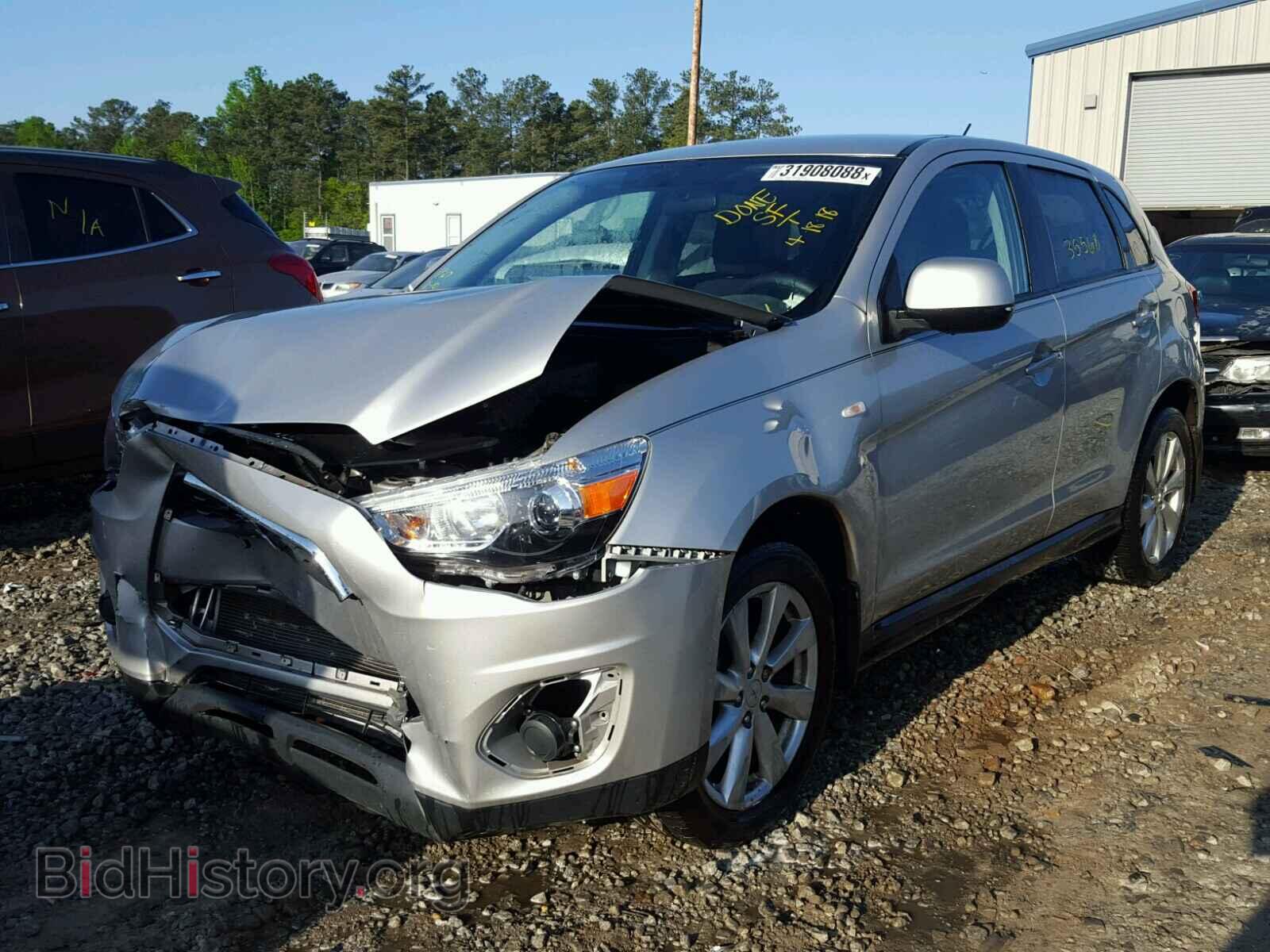 2014 MITSUBISHI OUTLANDER - VIN: 4A4AP3AUXEE009956 - Фото 2