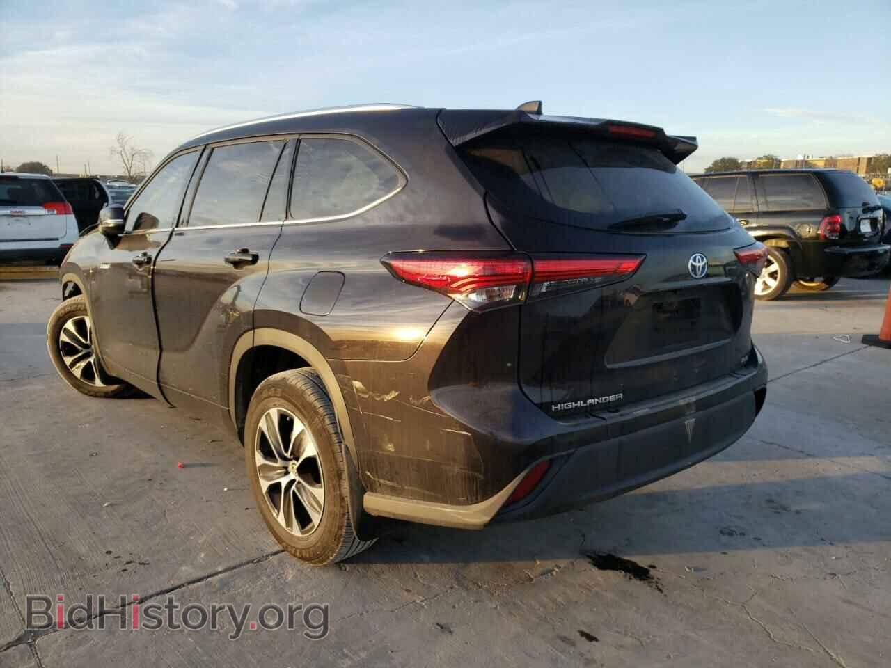 2021 TOYOTA HIGHLANDER - VIN: 5TDGARAH3MS004616 - Фото 3
