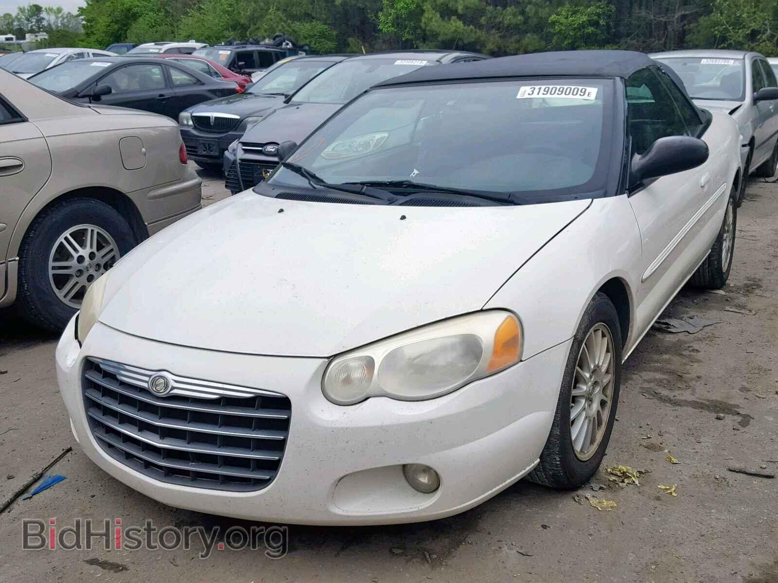 2005 CHRYSLER SEBRING - VIN: 1C3EL55R85N521192 - Фото 2