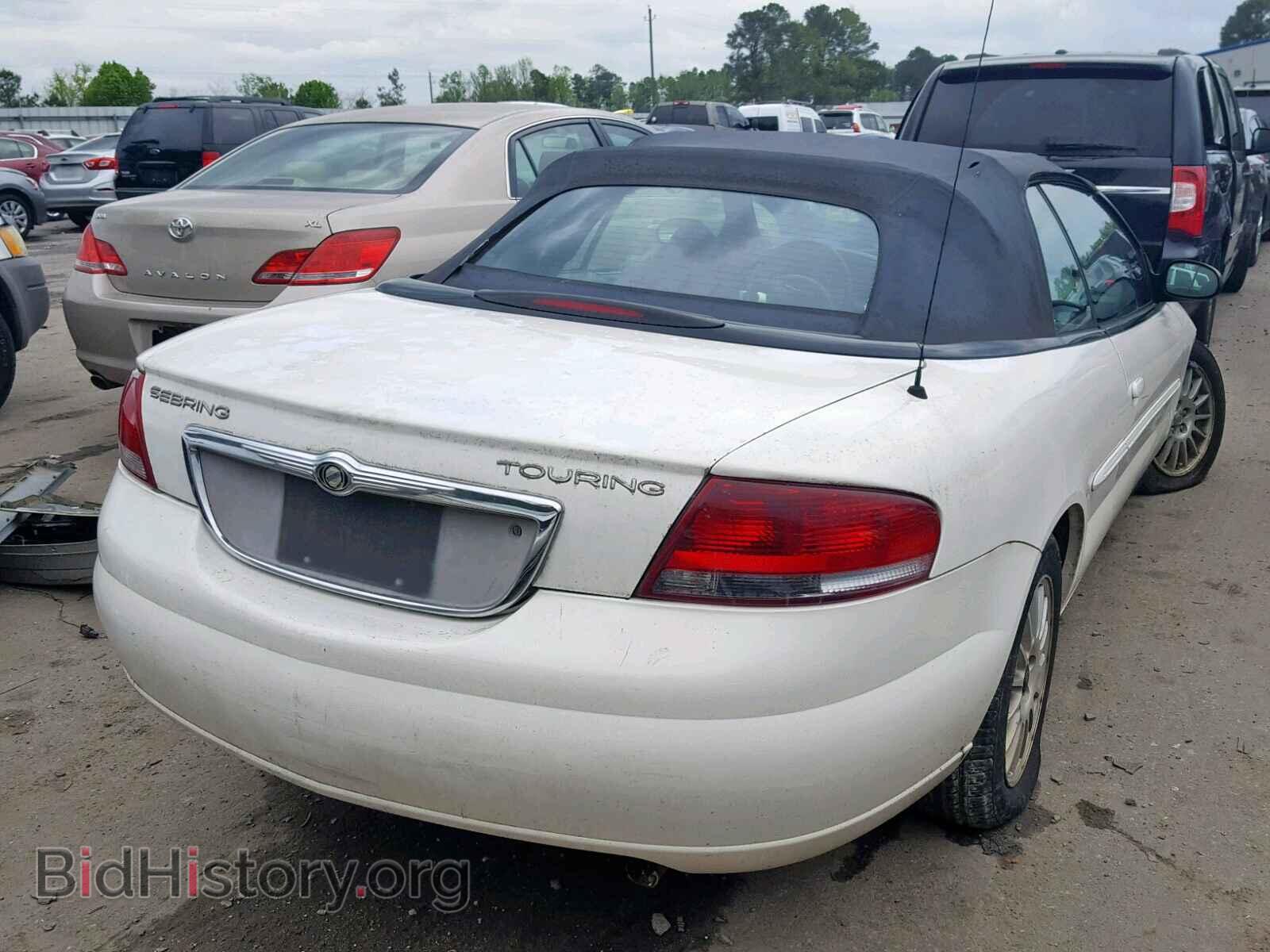 2005 CHRYSLER SEBRING - VIN: 1C3EL55R85N521192 - Фото 4