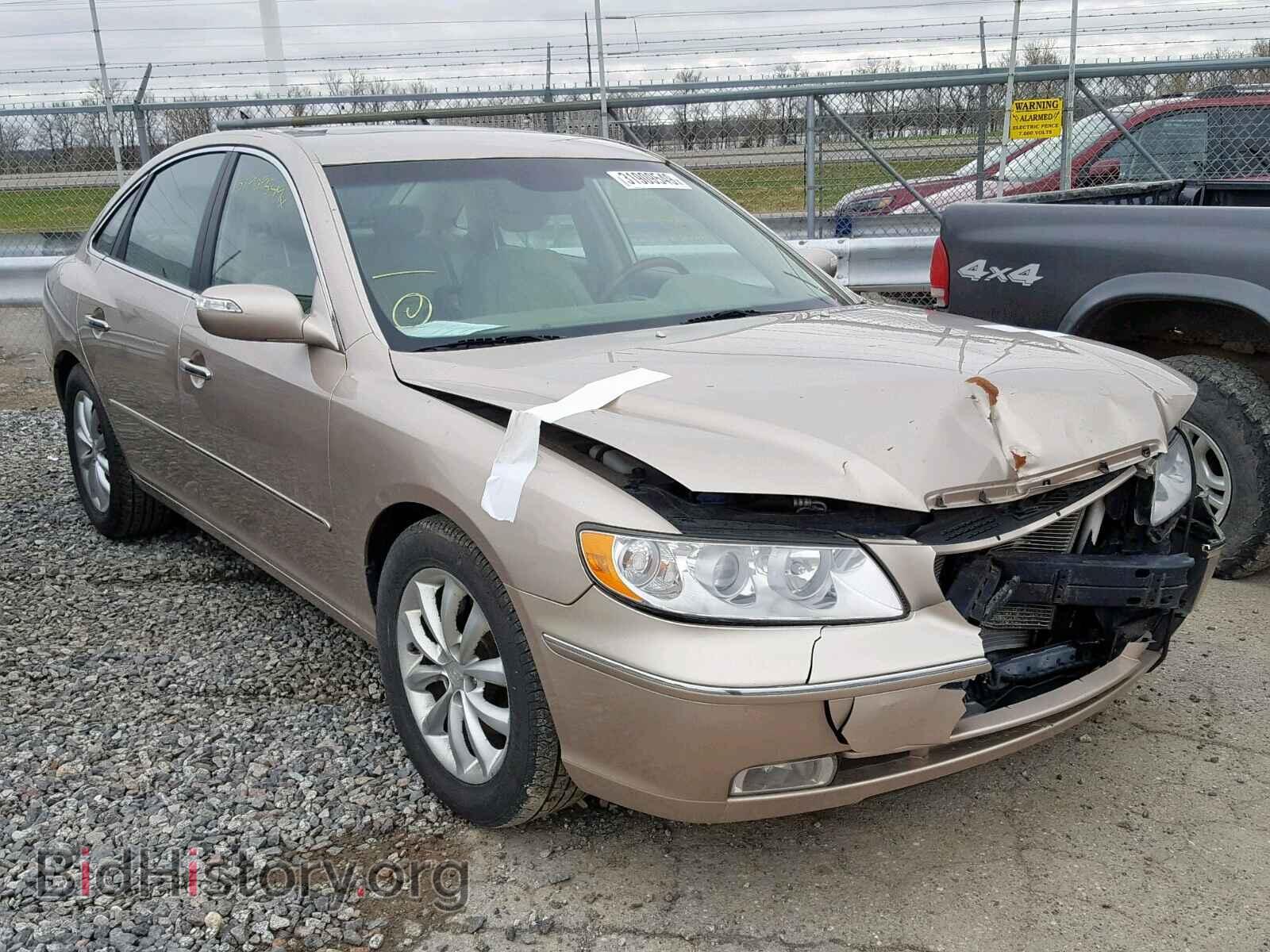 Photo KMHFC46FX8A291323 - HYUNDAI AZERA 2008