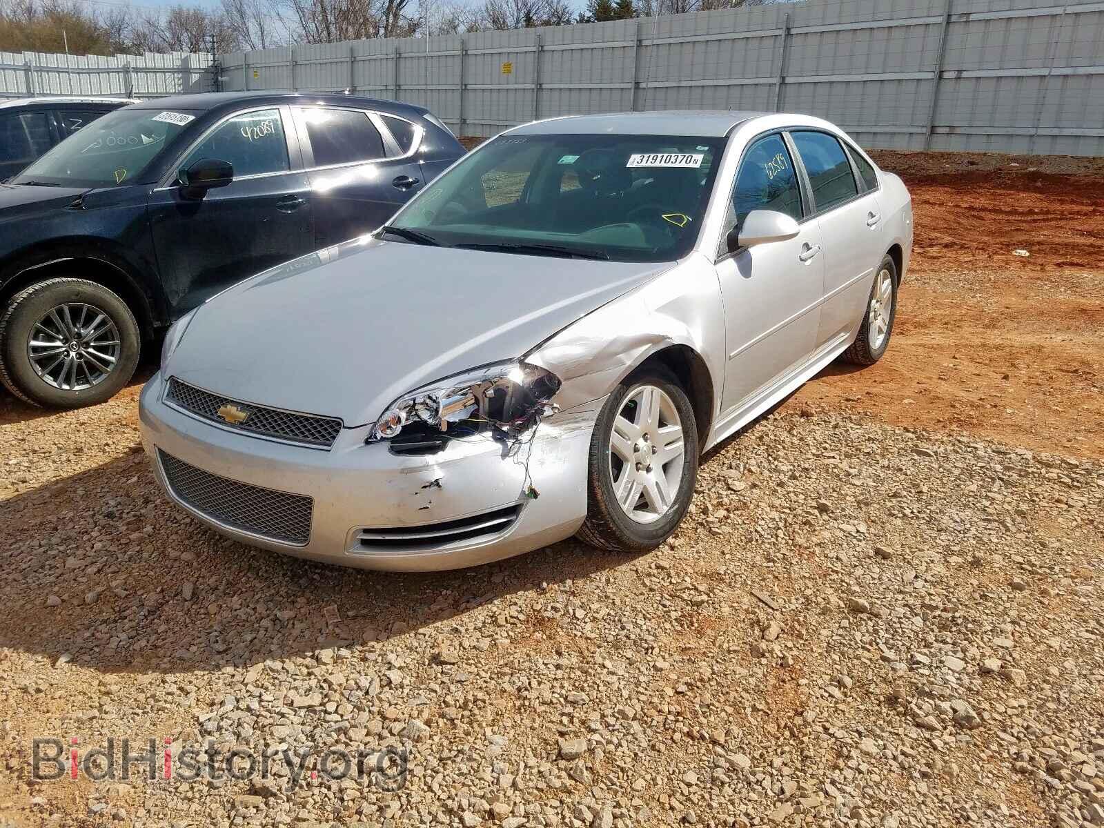 2012 CHEVROLET IMPALA - VIN: 2G1WB5E30C1285353 - Фото 2