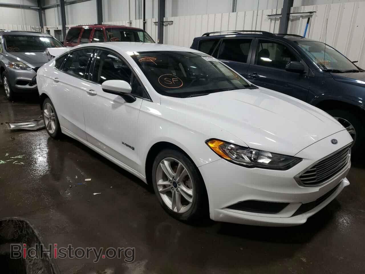 Photo 3FA6P0LU7JR209151 - FORD FUSION 2018