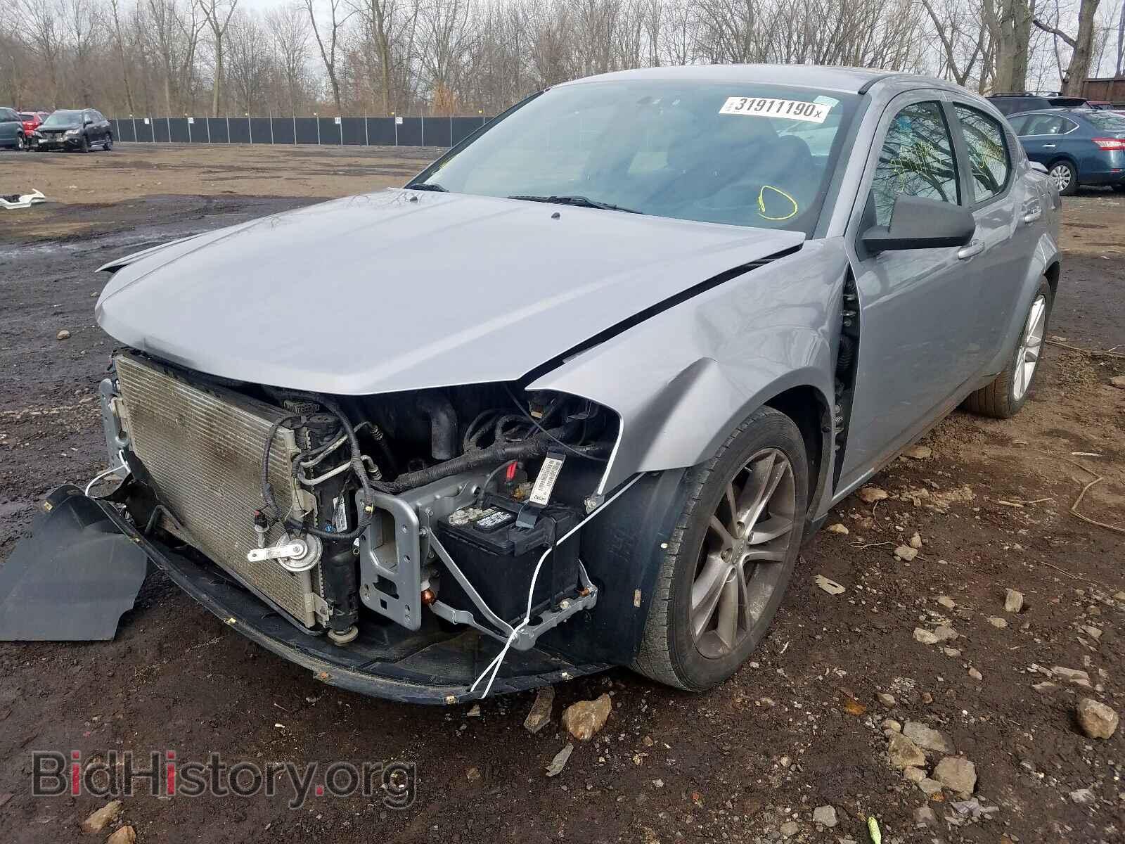 2014 DODGE AVENGER - VIN: 1C3CDZAG5EN113751 - Фото 2